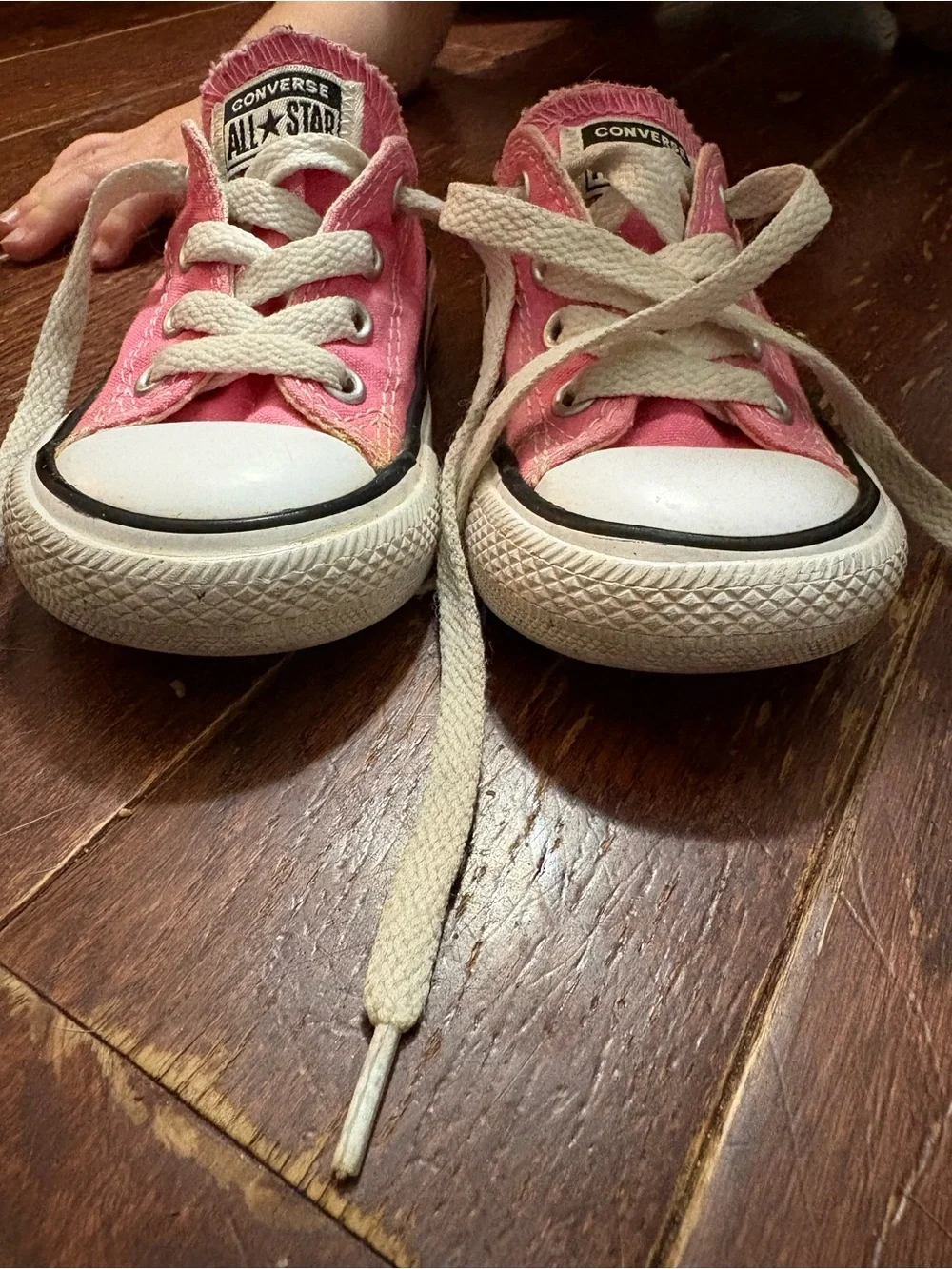 Converse Pink Low Top Kids' Canvas Sneakers